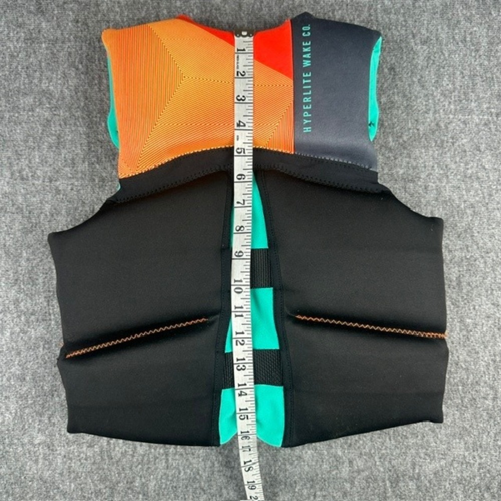 Hyperlite Youth Life Vest USCG Approved Multi-Color Biolite Jacket 55-88lb 3237 - Picture 7 of 7